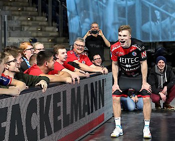 er HC Erlangen konnte zwei ganz wichtige Punkte gegen den SC DHfK Leipzig eingefahren